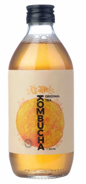 Poza cu Kombucha Original Tea, It's Alive, 330ml