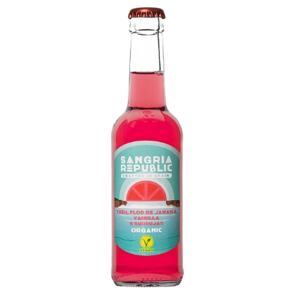 Poza cu Sangria cu yuzu, hibiscus şi vanilie, Sangria Republic, 275ml
