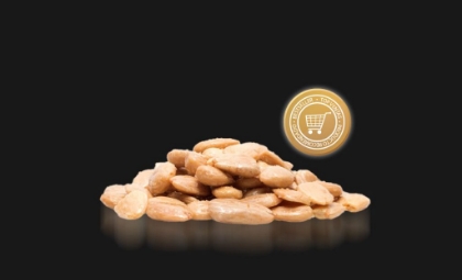 Poza cu Migdale decojite prăjite, Frutos Secos, 215g