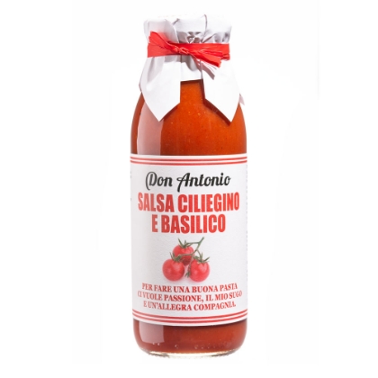 Poza cu Sos de roşii cherry cu busuioc, Casina Rossa, 350g 
