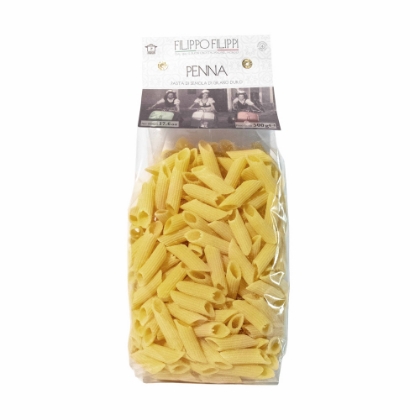 Poza cu Penne artizanale din griş de grâu dur, Filippo Filippi, 500g