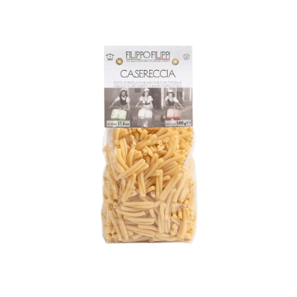Poza cu Paste artizanale din griş de grâu dur, Caserecce, Filippo Filippi, 500g