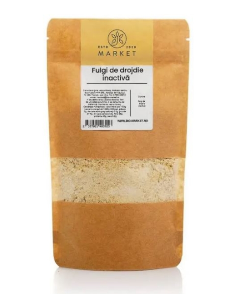 Poza cu Fulgi de drojdie inactivă, Bio Market, 100g