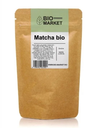 Poza cu Pudră Matcha Bio, Bio Market, 40g