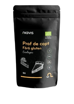 Poza cu Praf de copt fără gluten Eco, Niavis, 50g