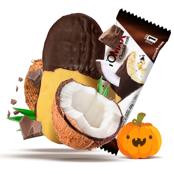 Poza cu Biscuite proteic cu ciocolată Cocochoc, Ciao Carb, 42g