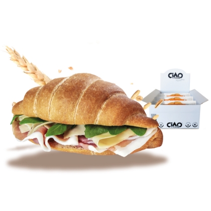 Poza cu Croissant proteic sărat Protobrio Stage 2, Ciao Carb, 50g