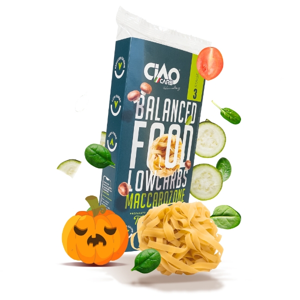 Poza cu Paste Tagliatelle Low-Carb Maccarozone, Stage 3, Ciao Carb, 100g 