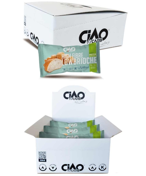 Poza cu Croissant proteic Lowbrioche Naturale Ciao Carb, 45g