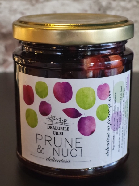 Poza cu Dulceaţă de prune cu nuci, Dealurile Uilei, 196g