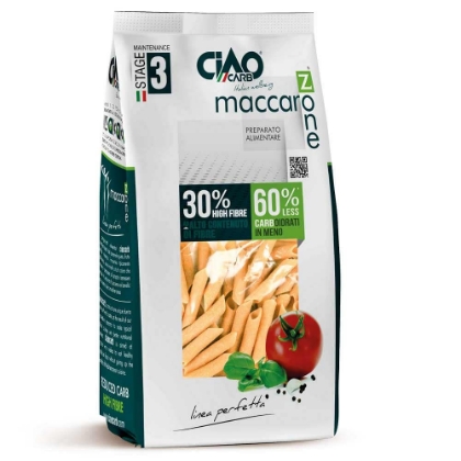Poza cu Paste Penne Low-Carb Maccarozone, Stage 3, Ciao Carb, 250g 