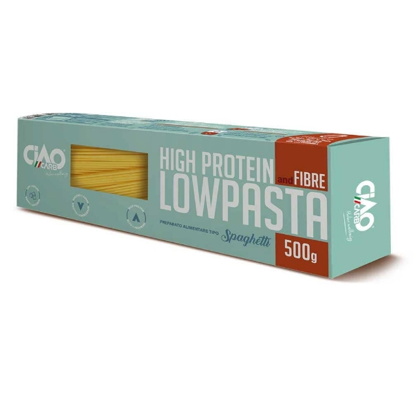 Poza cu Paste Spaghetti, Lowpasta, Ciao Carb, 500g 