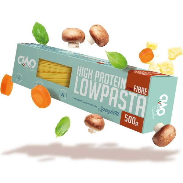 Poza cu Paste Spaghetti, Lowpasta, Ciao Carb, 500g 
