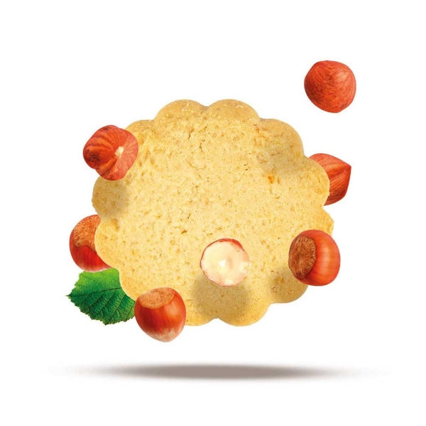 Poza cu Biscuiţi proteici cu alune, Ciao Carb, 100g
