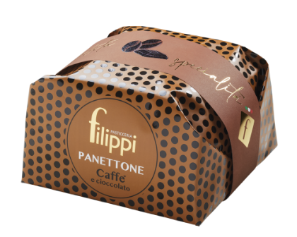 Poza cu Panettone cu cafea şi ciocolată, Pasticceria Filippi, 500g