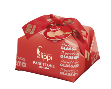 Poza cu Panettone Damerino glazurat, Pasticceria Filippi, 500g