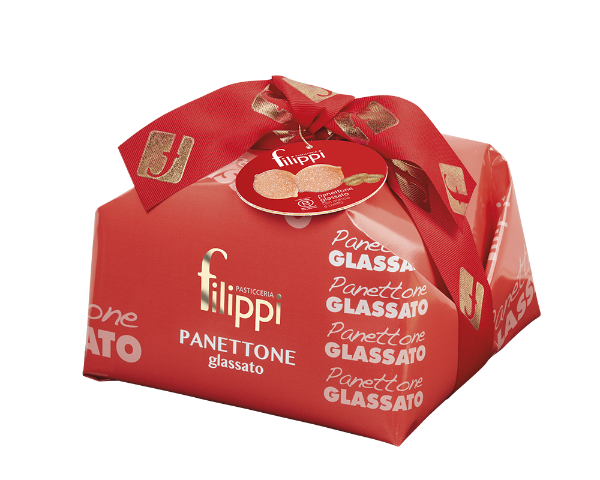 Poza cu Panettone Damerino glazurat, Pasticceria Filippi, 500g