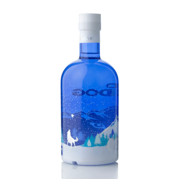 Poza cu Gin Wild Snow Dog Dry, Zimbro 700 ml