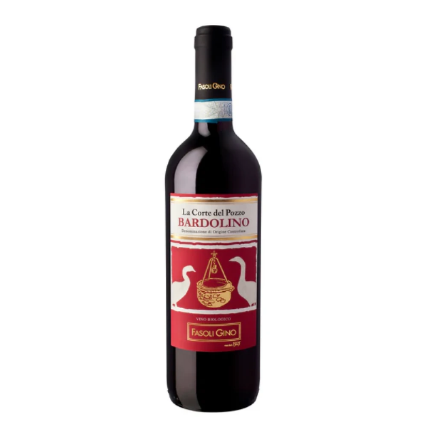 Poza cu Vin roşu Bardolino DOC, La Corte del Pozzo 2020, Fasoli Gino, 0.75 l