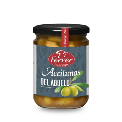 Poza cu Măsline picante Grandad, Ferrer, 440g