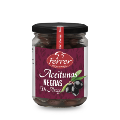 Poza cu Măsline negre Aragon, Ferrer, 300g