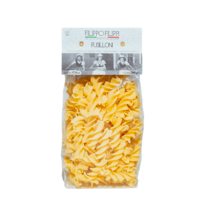 Poza cu Paste artizanale din griş de grâu dur, Fusilloni, Filippo Filippi, 500g